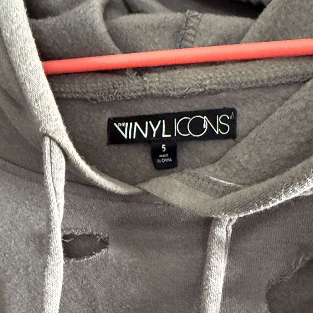 Torrid Def Leppard Gray Hoodie with Graphic Design - Picture 3 of 4